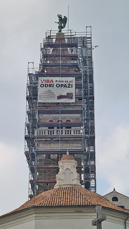 Obnova piranskega zvonika