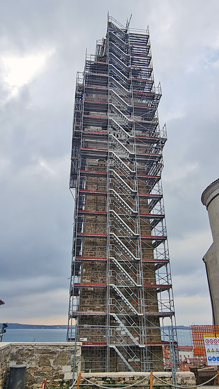 Obnova piranskega zvonika